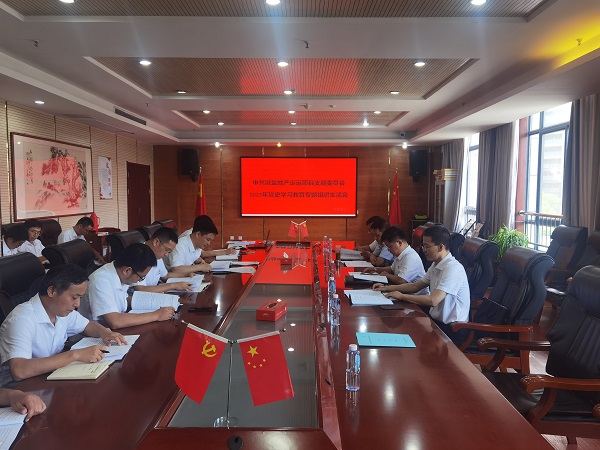 高廣飛督導(dǎo)徽鹽地產(chǎn)集團(tuán)定遠(yuǎn)項(xiàng)目黨支部組織生活會(huì)